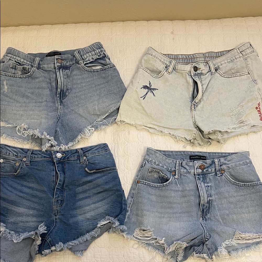 Stylish Blue Jean Shorts Collection